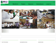 Tablet Screenshot of ppfn.org